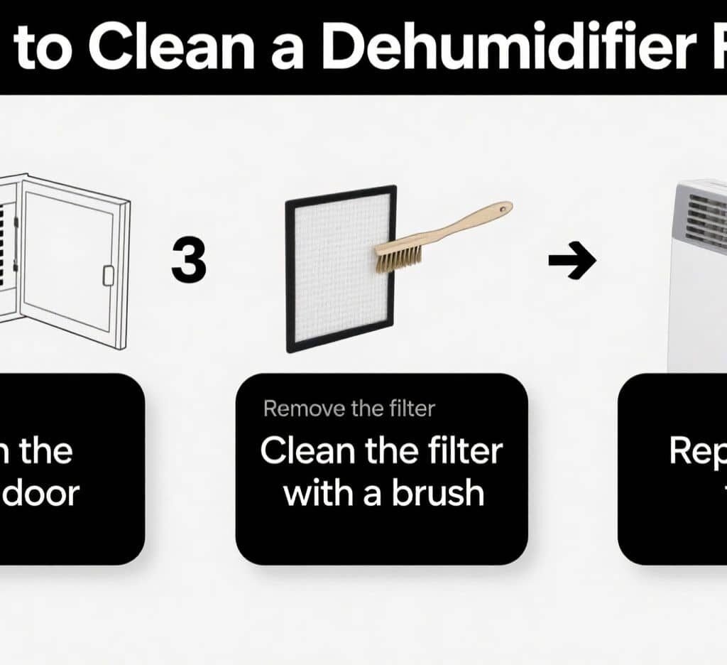 How to Clean a Dehumidifier Filter
