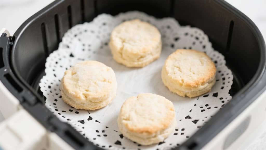 Frozen biscuits in air fryer