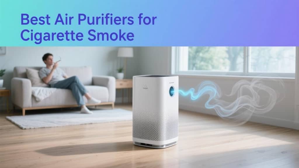 Air purifier for smoke odor