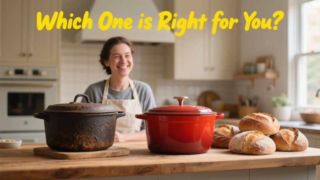 Enameled vs. Raw Cast Iron Which One Is for You