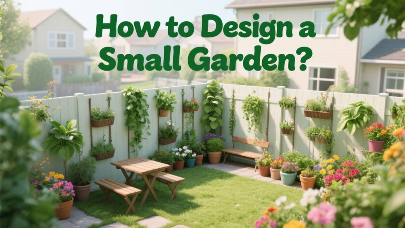 How to Design a Small Garden