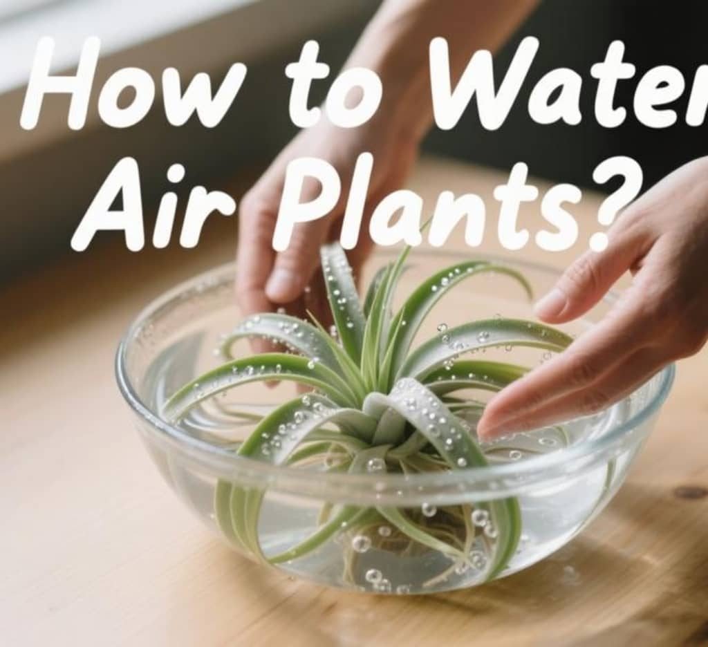 How to Water Air Plants