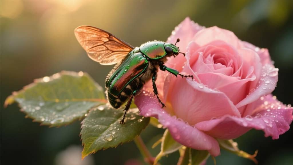 How to rid your garden of Japanese beetles on roses