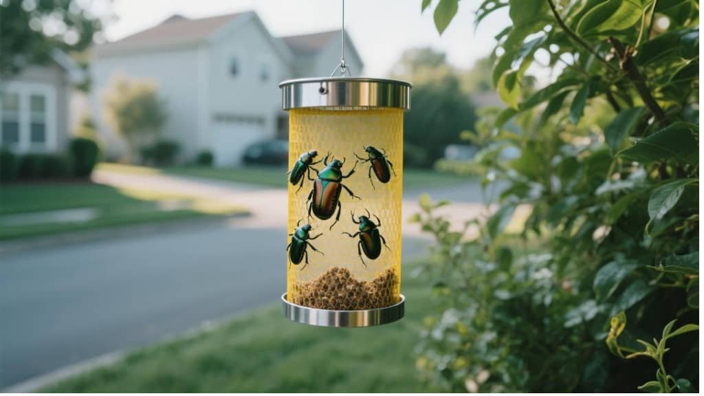 Japanese beetle traps